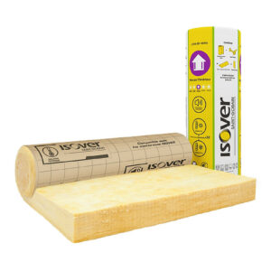 Laine de verre murs Isover ép. 140 mm - rouleau kraft 2,7 x 1,2 m R 4,35